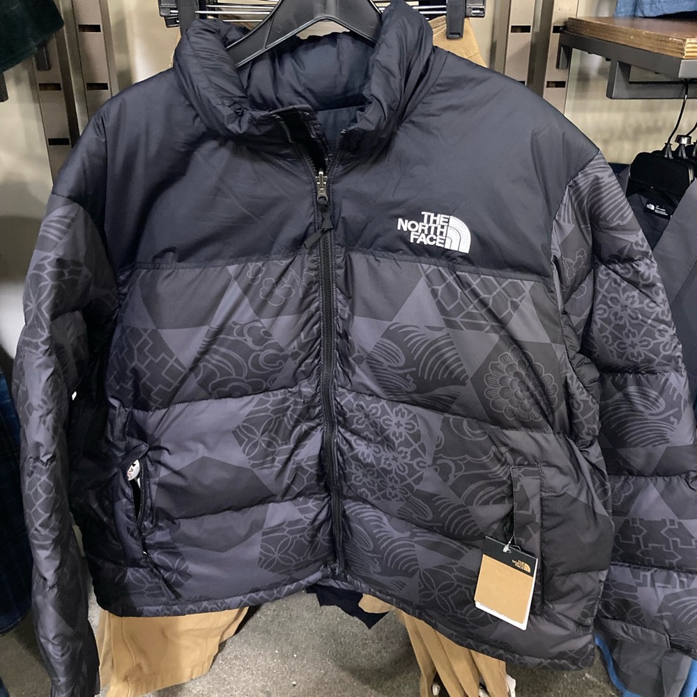 M Printed Nuptse Jacket please message me before buying
